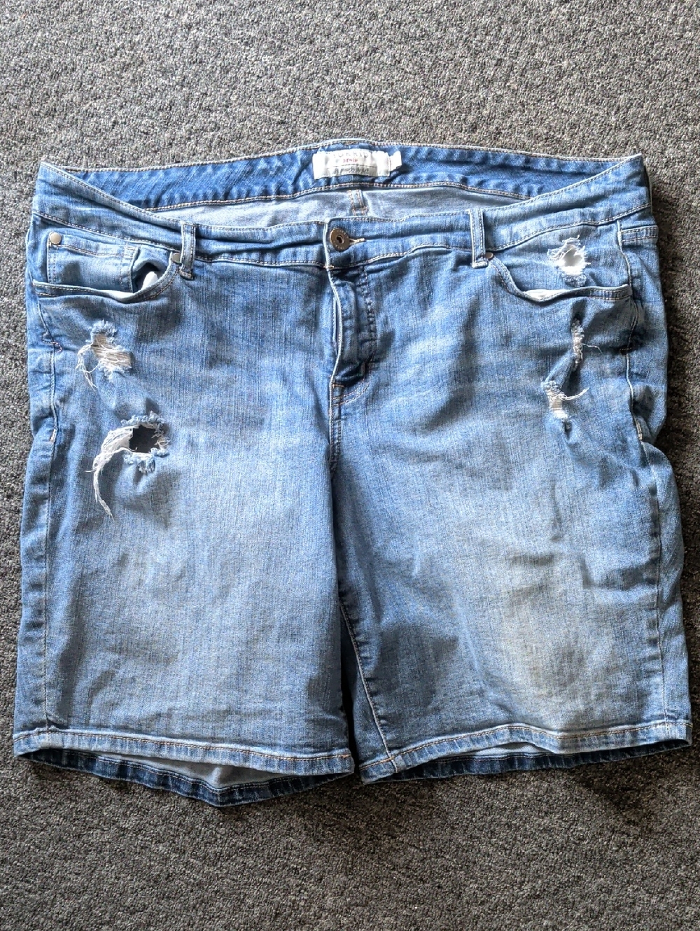 Torrid Denim distressed Summer Shorts